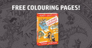 description for Three fun colouring-in activities from The 117-Storey Treehouse!