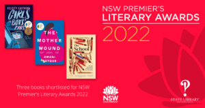 description for Three Pan Macmillan Australia books shortlisted for NSW Premier’s Literary Awards 2022