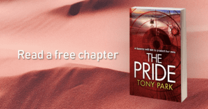 description for Read a free excerpt from Tony Park’s new book, “The Pride”