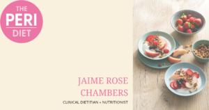 description for Peri-Friendly Muesli, Fruit and Yoghurt | The Peri Diet by Jaime Rose Chambers