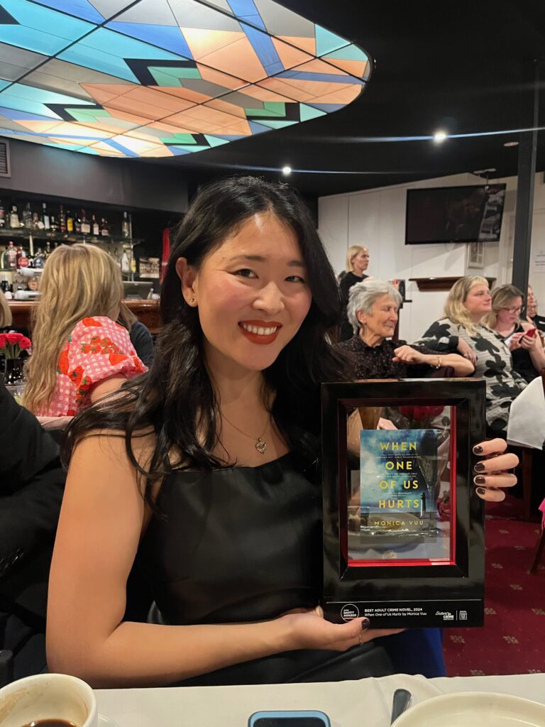 Monica Vuu at the Davitts Awards