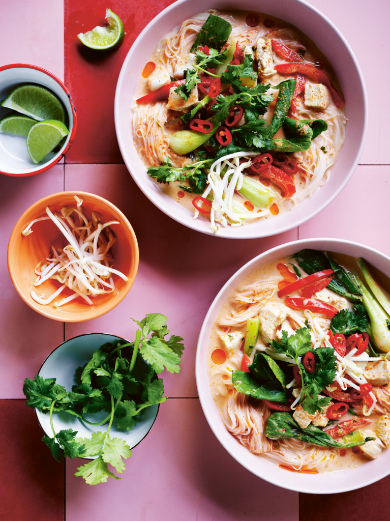 One-pot Thai Red Curry Noodle Soup from Everyday Eats by Jasmin Weston 
