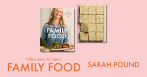 description for LEMON & PASSIONFRUIT SLICE | FAMILY FOOD BY SARAH POUND