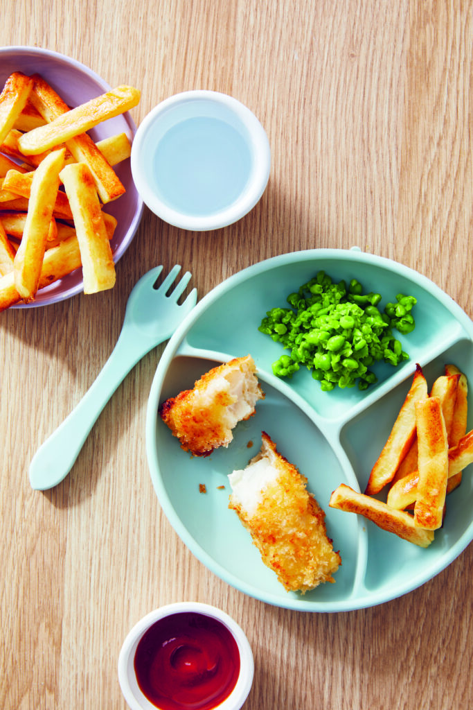 Fish fingers and smashed peas | Cook Ahead by Justine Schofield